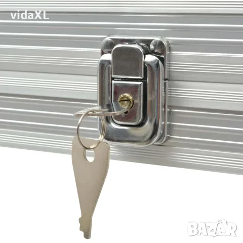 vidaXL Покер комплект с 500 чипа, алуминий, снимка 3 - Настолни игри - 56147747