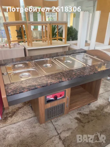 Хотелски работещи бенмарита за топла храна, снимка 4 - Печки, фурни - 55974126