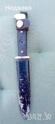 Нож Хитлер-югенд,1930г,Hubertus,Solingen, снимка 2 - Антикварни и старинни предмети - 48743687