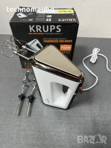 Ръчен миксер Krups 3 Mix 9000 (GN9101) , 750W, снимка 5 - Миксери - 52184418