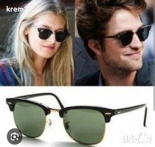 слънчеви очила Ray-Ban Clubmaster, снимка 3 - Слънчеви и диоптрични очила - 52574730