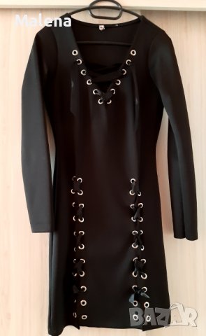 Секси черна рокля , снимка 1 - Рокли - 42168635