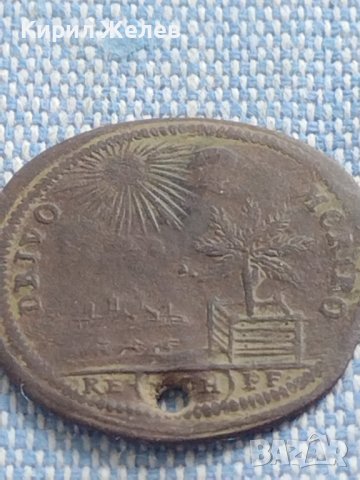 Стар рядък жетон Луи XV Франция за КОЛЕКЦИОНЕРИ 28692, снимка 6 - Други ценни предмети - 42890770