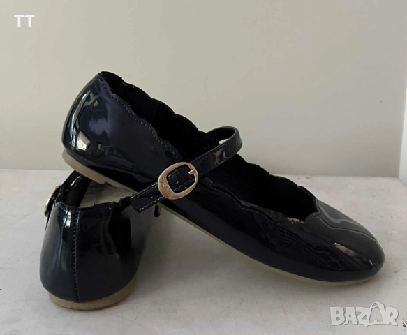 Лачени обувки балеринки Okaidi, 33/34 номер, 20.5см стелка, снимка 3 - Детски обувки - 54135415