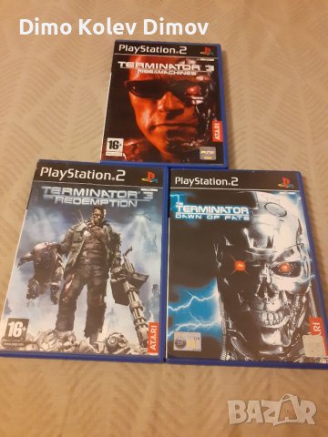 PS2 Terminator колекция Playstation 