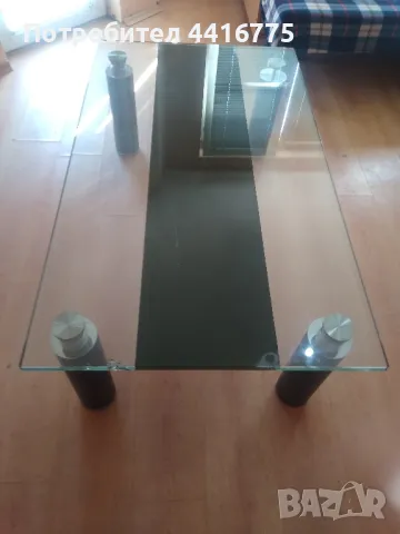 стъклена маса, снимка 3 - Маси - 49976072