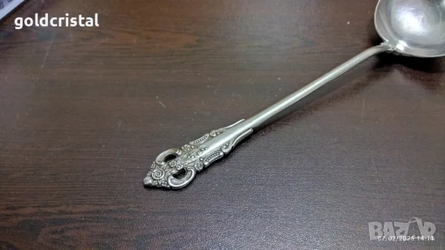 стар прибор черпак , снимка 2 - Антикварни и старинни предмети - 49016964