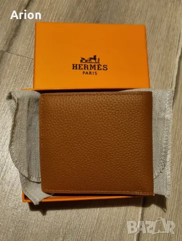 Портфейли Hermes без монетни, снимка 7 - Портфейли, портмонета - 42855545