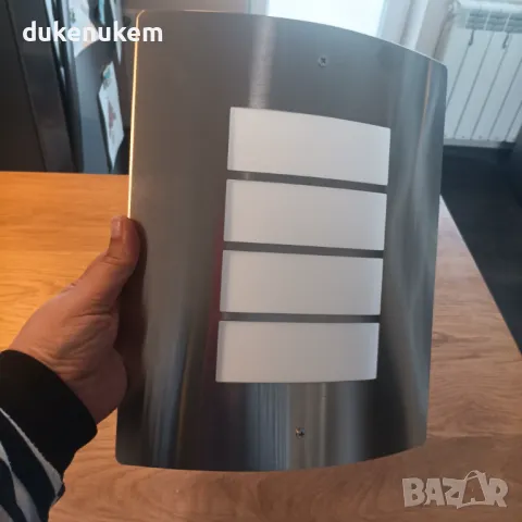 НОВА! Външна лампа за стена, аплик, Е27, IP44, модел 1, снимка 2 - Външни лампи - 50266393