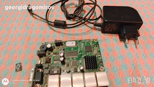 Рутер Mikrotik RB450G 680MHz CPU, 256MB RAM, 5xGigabit Ethernet RouterOS L5