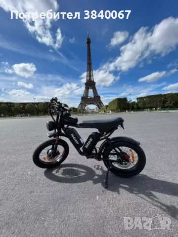 Ridstar Q20 Електрически велосипед 1000W / 2000W, снимка 4 - Велосипеди - 49192380