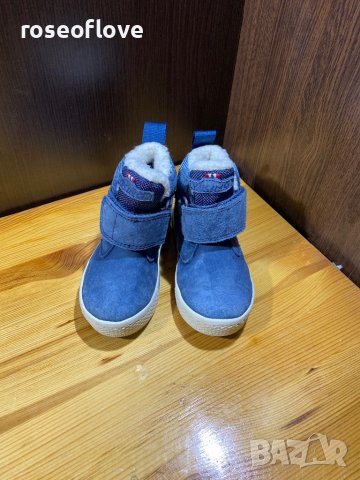 Viking детски зимни велурени обувки с пух, снимка 1