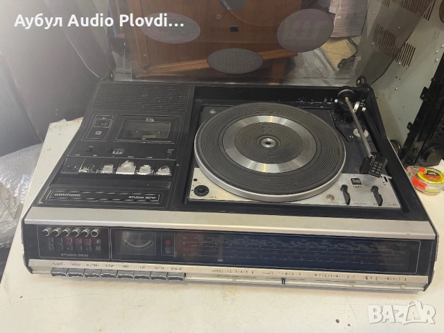 Grundig R-3010 Tuner Casette & Turntable , снимка 4 - Аудиосистеми - 51462374
