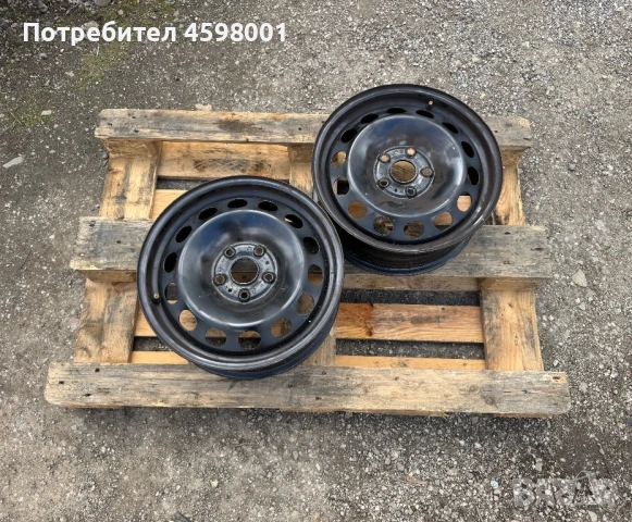 2бр.Оригинални джанти 16 5x112 ET43 за Vw T-Roc,Passat,Touran,Skoda Karoq,Yeti,Seat Ateca,Leon