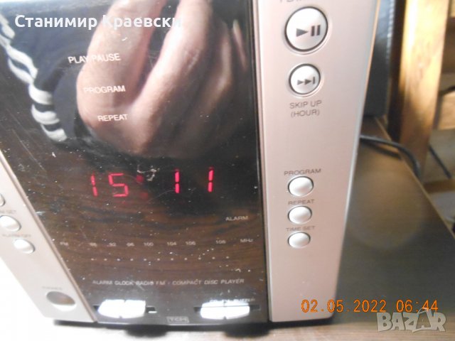 TCM 95868 CD radio clock alarm, снимка 6 - Други - 36665995