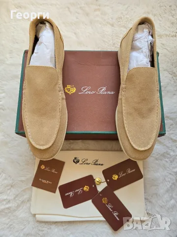 Мъжки мокасини Loro Piana - Summer Walk, снимка 3 - Мокасини - 56226130