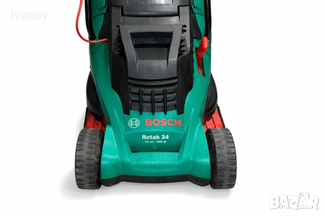 BOSCH Rotak 34 Електрическа косачка, снимка 3 - Градинска техника - 54095851