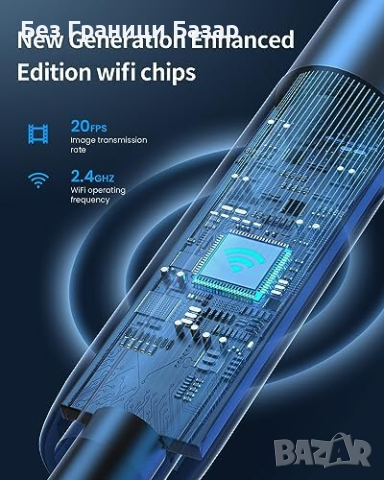 Нов Професионален Ендоскоп Камера 7 LED Водоустойчив Бороскоп, снимка 2 - Друга електроника - 44582236