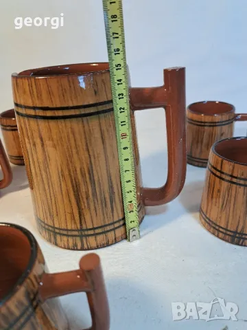 български сервиз за вино  4/6, снимка 6 - Сервизи - 49072524