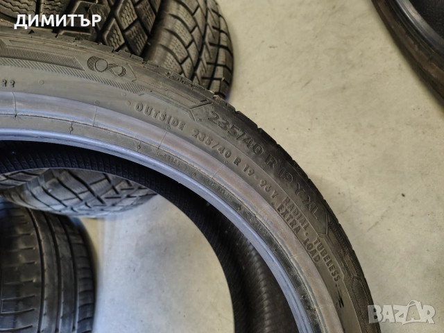 2бр.летни гуми BARUM 235 40 19 DOT21 цена за брой, снимка 6 - Гуми и джанти - 52424102