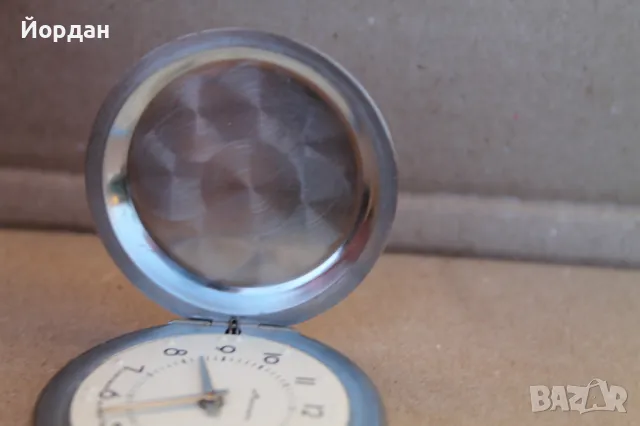СССР джобен часовник ''Молния'' за незрящи, снимка 10 - Антикварни и старинни предмети - 48619342