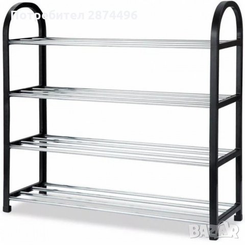 2943 Универсален стелаж с 4 рафта с широчина 50 или 60 см., снимка 4 - Други стоки за дома - 35355886