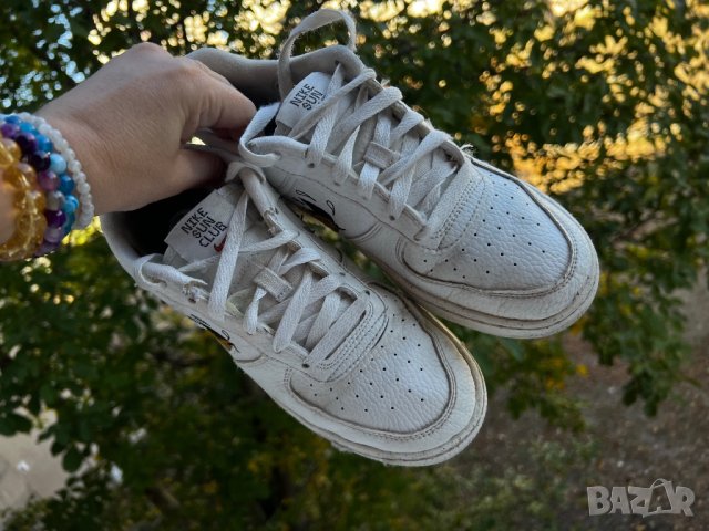 Nike Air Force Low GS Sun Club — номер 37.5 , снимка 3 - Маратонки - 42896411