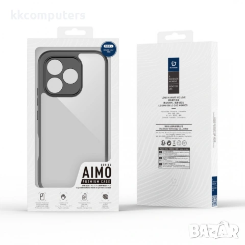 DUX DUCIS Aimo Прозрачен Калъф за Honor X80i 5G / 600 Lite 5G - PC+TPU, 0.8mm защита, 1.2m SGS, REAC, снимка 8 - Калъфи, кейсове - 54250093