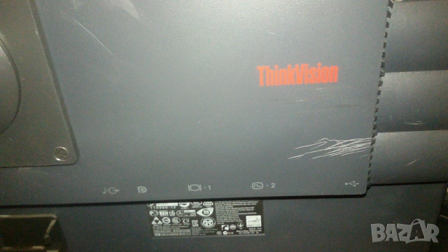 Монитор Lenovo ThinkVision LT2452pwC 1920x1200 24 инча, снимка 12 - Монитори - 52233648