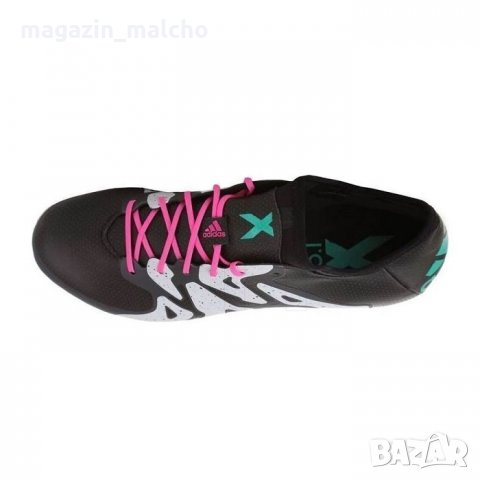 Мъжки Професионални Футболни обувки - ADIDAS X 15.1 FG-AG; размери: 46 2/3, снимка 6 - Футбол - 31437710