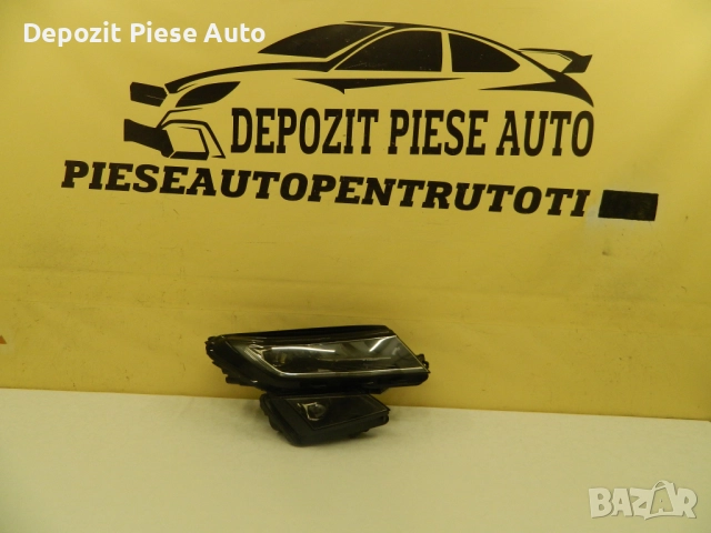 Десен фар Skoda Kodiaq FULL LED, 2017, 2018, 2019, оригинален код 566941016E, снимка 2 - Части - 52062952