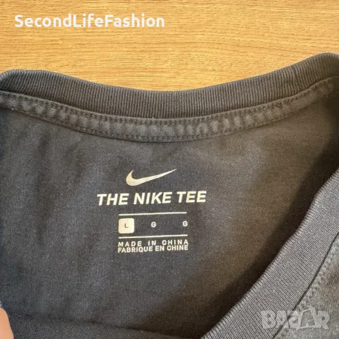 Мъжка тениска Nike Tee Paris черна размер L, снимка 2 - Тениски - 55817533