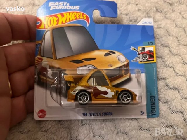 Hot wheels Тойота, снимка 2 - Колекции - 48944654