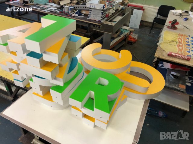 Светеща табела за магазин , снимка 4 - Обзавеждане за заведение - 37165072