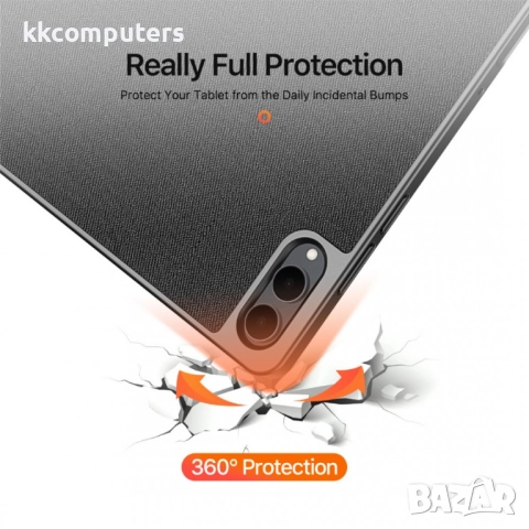 DUX DUCIS Калъф за Samsung Galaxy Tab S11 Ultra| Протектор | PU +TPU Stand, Auto Wake/Sleep |Цвят: Ч, снимка 8 - Калъфи, кейсове - 52086111