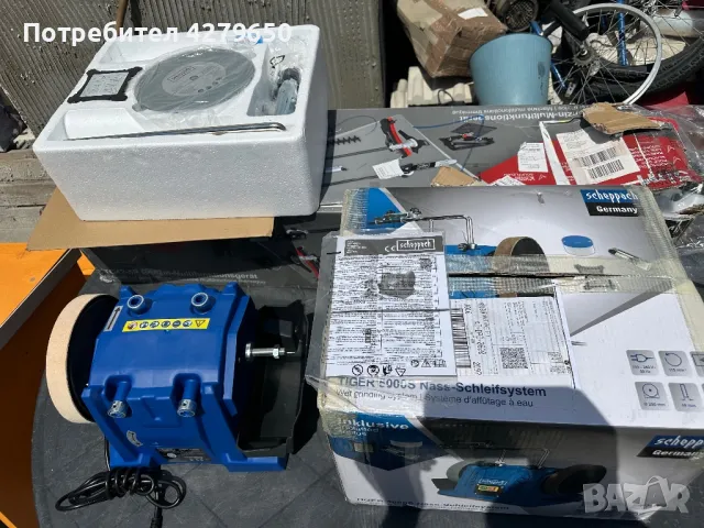 Машина за водно и сухо заточване, снимка 11 - Други инструменти - 50407775