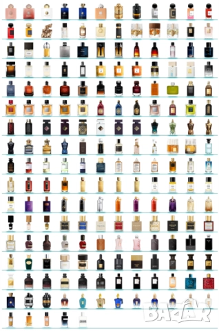 Отливки от ~200 оригинални нишови и дизайнерски парфюми 