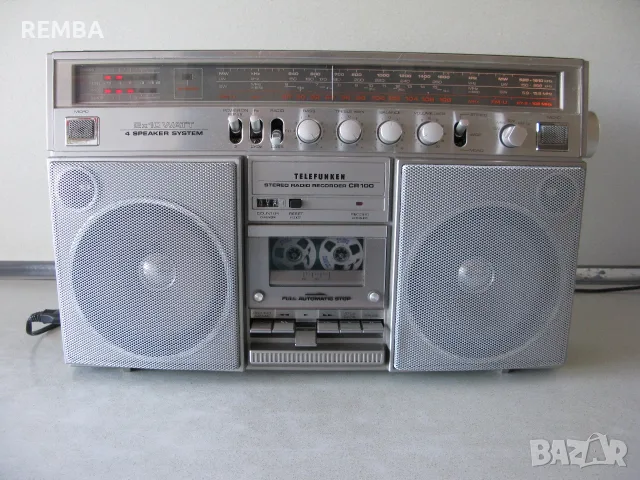TELEFUNKEN CR 100, снимка 5 - Радиокасетофони, транзистори - 56140813