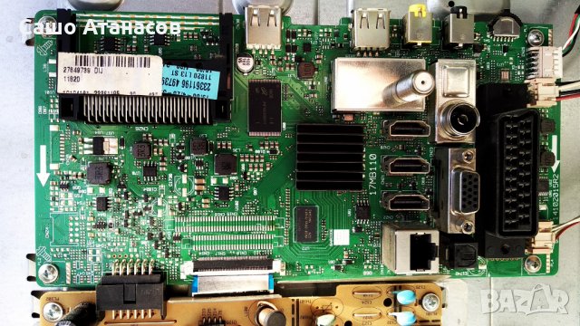 JVC LT-43VF53B със счупена матрица , 17MB110 , 17IPS12 , 6870C-0532A , VES430UNDL-2D-N12, снимка 8 - Части и Платки - 29446325