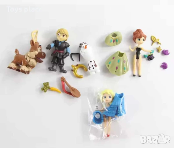 Комплект фигурки за торта Елза и Анна Frozen , снимка 8 - Фигурки - 50727537