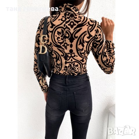 нежна блузка, снимка 3 - Блузи с дълъг ръкав и пуловери - 30130821