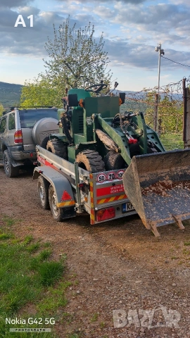 Мини челен товарач Мuller L0.8 4x4, снимка 5 - Индустриална техника - 54359751