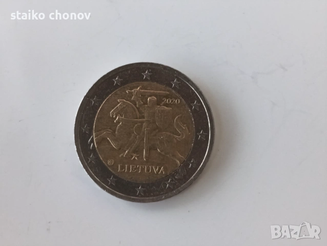 Монета Литва -2 евро