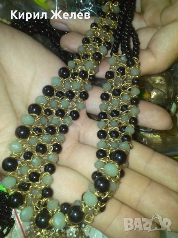 ПОЗЛАТЕНО СТАРО МЪНИСТЕНО АРТ ДЕКО РЕТРО КОЛИЕ ОГЪРЛИЦА 2140, снимка 3 - Колиета, медальони, синджири - 29624542