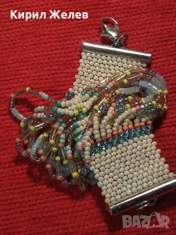 ПРЕКРАСНА МЪНИСТЕНА ХИПАРСКИ АРТ СТИЛ ГРИВНА 47338, снимка 7 - Гривни - 47045956