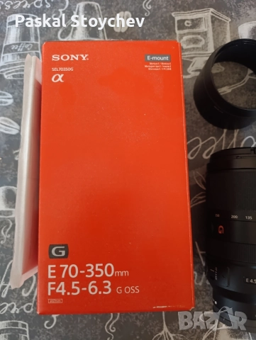 обектив Sony 70-350mm f/4.5-6.3 G OSS , снимка 2 - Обективи и филтри - 51661968