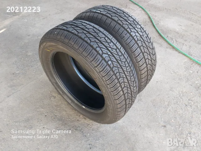 2 броя летни гуми 225/55R17 YOKOHAMA, снимка 5 - Гуми и джанти - 48402774