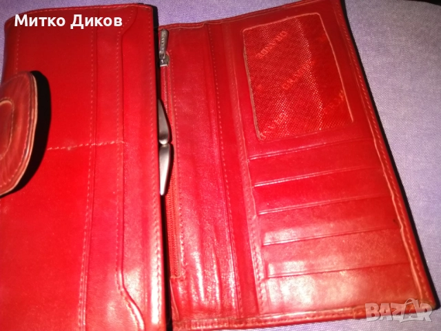 Женско марково портмоне Гранде 185х105мм естествена кожа, снимка 7 - Портфейли, портмонета - 52458430