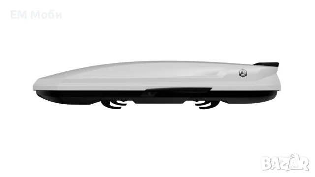 Багажник тип автобокс NORTHLINE Tirol 420 TEF Dual Бял гланц за автомобил, снимка 2 - Аксесоари и консумативи - 47535111