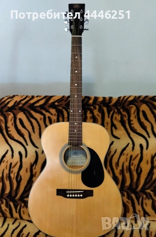 Електро акустична китара SX - 0204ТBK - озвучена